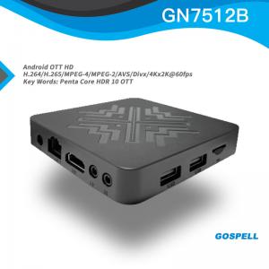 China Mini Android 7.1 TV Box 2g 16g Amlogic S905W Android 9.0 OS 4K WiFi Smart OTT TV Box supplier