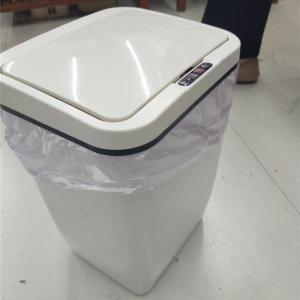 Fingerprint Resistant Motion Sensor Garbage Can , Touchless Trash Can