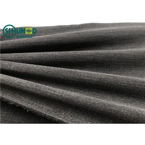 Viscose Polyester Water Jet Woven Interlining Super Soft Hand Feelining PA Coating