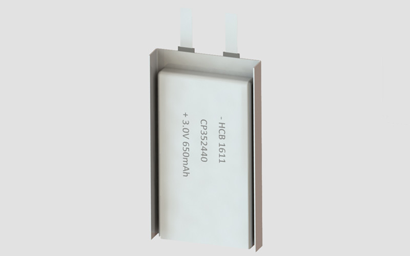 China Bateria preliminar do lítio macio, pilha LI-Li-MnO2, baixa descarga de auto, 650mAh, segurança & alarmes N.B. Não-recarregável IOT LORA supplier