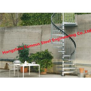China Prefab Modular Galvanized Steel Open Staircase Australian Style supplier
