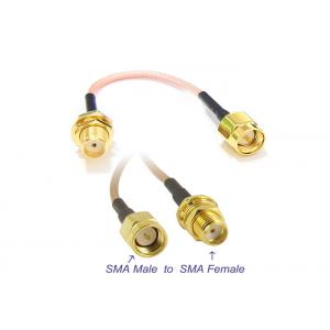 China Sma Female To Sma Male RG316 Antenna Extension Cable Rg Connector Pigtail supplier