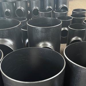 Socket Weld Connection Wpb Mild Steel Pipe Fittings Black Color Versatile Industrial Solution