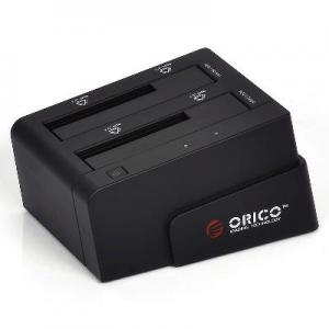 ORICO 6628SUSC USB2.0+eSATA to Dual 2.5/3.5in SATA Hard Drive Docking Station