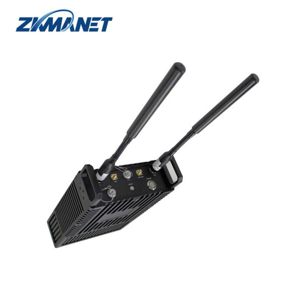 1.4GHz 82Mbps 2T2R  Manpack IP Mesh Radio Video Data Transceiver