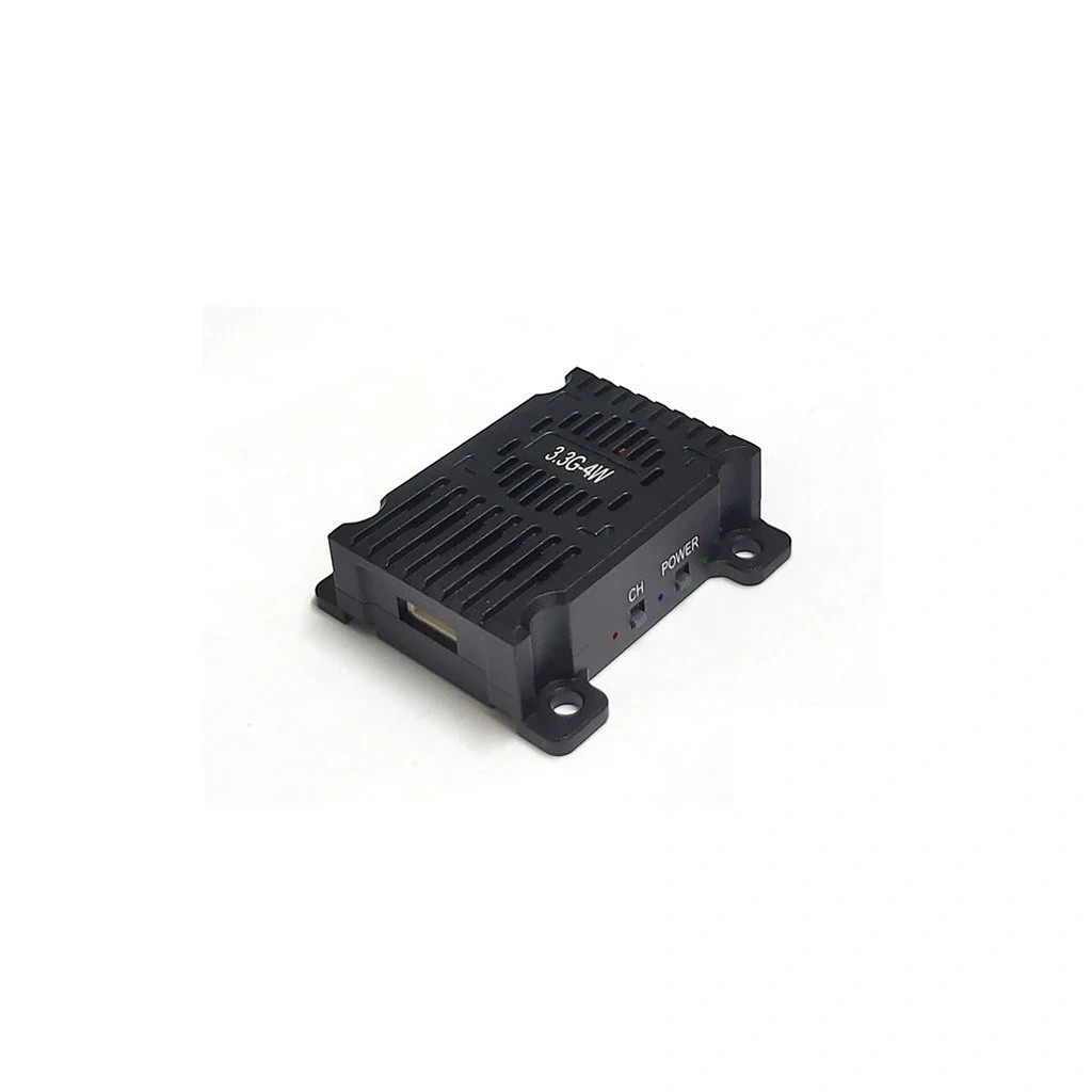 3.3Ghz 4W FPV VTX Transmitter 1.6W Long Range Video Transmission for fpv drone