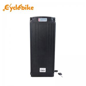 48v 20ah Electric Bike Rear Rack Lithium Battery Pack With 1000 Times Cycle Life