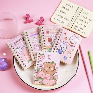 China Mini Notebooks Cute Cartoon Small Pocket Notebook Small Notepad Journal Portable Note Book Memo Books Mini Journal Notepad wholesale