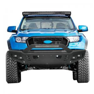 China Powder Coat Polished 4x4 Steel Front Truck Bull Bar For Ford Ranger T7 T8 Wildtrak supplier