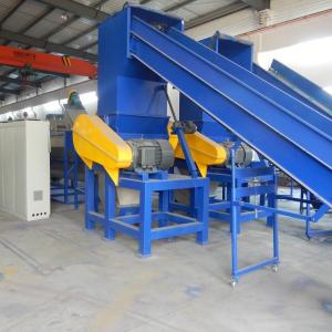 China High Output Plastic Recycling Line , Plastic Film Recycling Machine / Equipment supplier