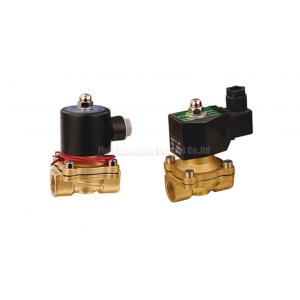 China 16~50mm Orifice 2/2 Brass Pneumatic Solenoid Valve G1/2&quot;~G2&quot; With Viton Seal wholesale