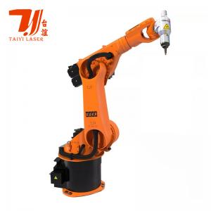 China IP54 Kuka Robot Arm 6 Axis IPG Fiber Laser Cutting Machine supplier