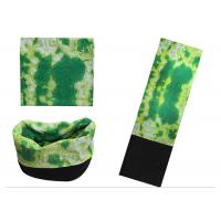 China Daily Decoration Green Bandana Polar  , Seamless Connect  Fleece Scarf on sale