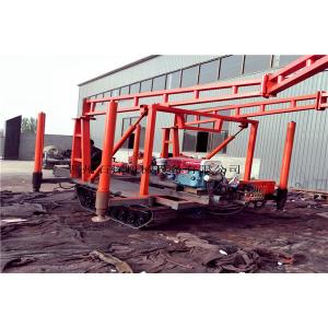 Hole Crawler Pneumatic Water Well Drill Rig / DTH Hard Rock Geology Drill Machine