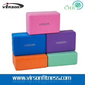 China Ningbo Virson Yoga Pilates Stretch Exercise Gym EVA Foam Yoga Block / Brick supplier