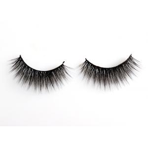 OEM 3D Silk Mink Eyelash Extensions Synthetic Without Chemical Processing Or Dyes