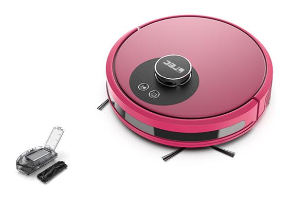 LDS NADAR Robot Vacuum Cleaner,auto charging with APP controlled and real time mapping