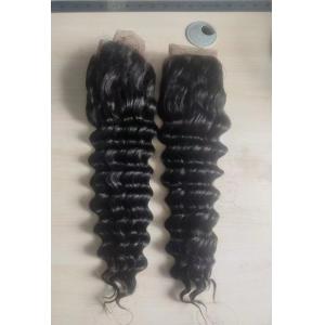 China 8a Loose Deep Wave Hair Bundles , Black Human Hair Weft Bundles No Knots supplier