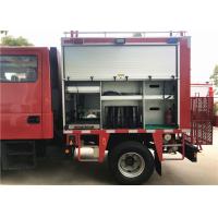 China IVECO Chassis 4x2 Foam Fire Truck With 115L Plastic Fuel Tank and HALE pump on sale