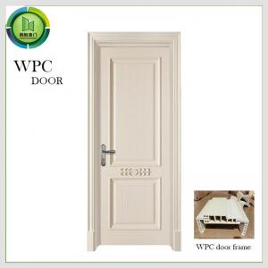 China Soundproof Painting WPC Wood Doors Upvc anti Moisture Apartment Use supplier