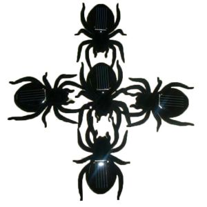 China Customized Solar Powered Spider Fun Student Plastic Insect Toys wholesale