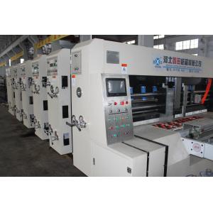 China Automatic Slotting Die Cut Sticker Printing Machine For Carton Box Making wholesale