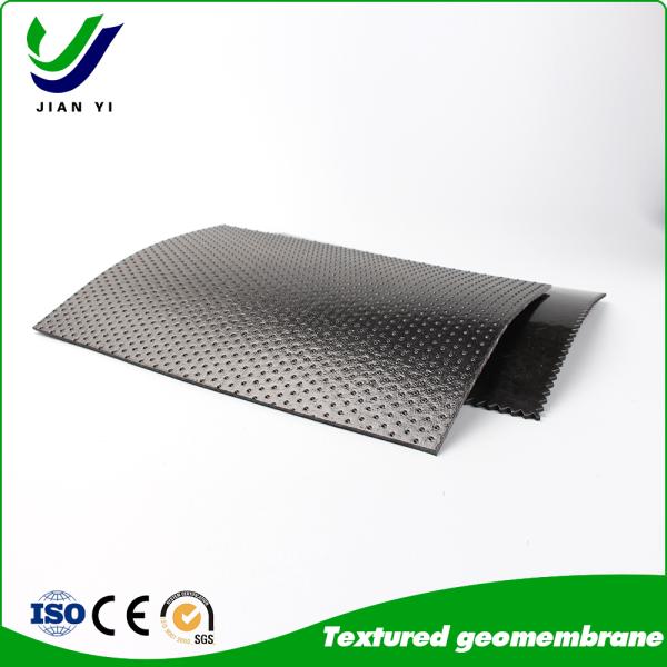 HDPE Columnar Point Geomembrane with Single/Double Textured Surfaces for Enhanced Slope Stability and Superior Anti-Skid Performance