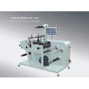 China LC-350Y Automatic blank label rotary die cutting machine with slitting turret type laminating(option) supplier
