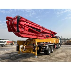 Used 56m Concrete Pump Truck with Complete Remanufacturing Procedures