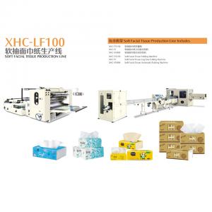 0-100m/Min Facial Tissue Making Machine With Folding Size 200mm