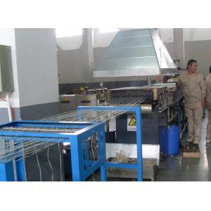 Fiber Coating Thermoplastic Line , Polymer Plastic Granulator Machine