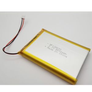China Lithium rechargeable Ion Polymer Battery MSDS UN38.3 de 3.7V 8000mAh supplier