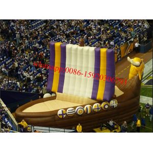 China Barco inflável da plataforma do partido do end zone para o futebol supplier