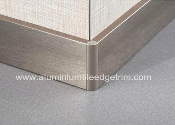 Titanium Gold Aluminium Skirting Boards Perth / Bunnings For Wall Edge