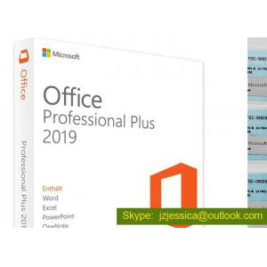 China Account Binding Office 2019 Professional Plus MS Office 2019 Plus Product Key supplier