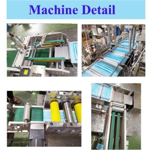 China Robe chirurgicale jetable d'hôpital faisant la machine, masque complètement automatique faisant la machine supplier