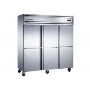 China Low Power Consumption Commercial Refrigerator Freezer Highly Firm Adjustable Shelves supplier