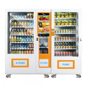 China Metal Frame elevator Vending Machines for sale Easy maintain Touchscreen For Advertising, Micron supplier