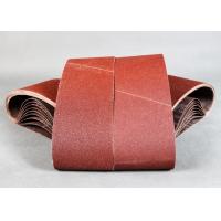 China Aluminum Oxide Custom Sanding Belts 4 X 36 Sanding Belts / Cloth Sanding Belt on sale