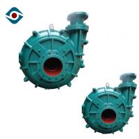 China Single Stage Horizontal Industrial Slurry Pumps Dredge Pumps with Fluoro Plastic Rubber Lined on sale