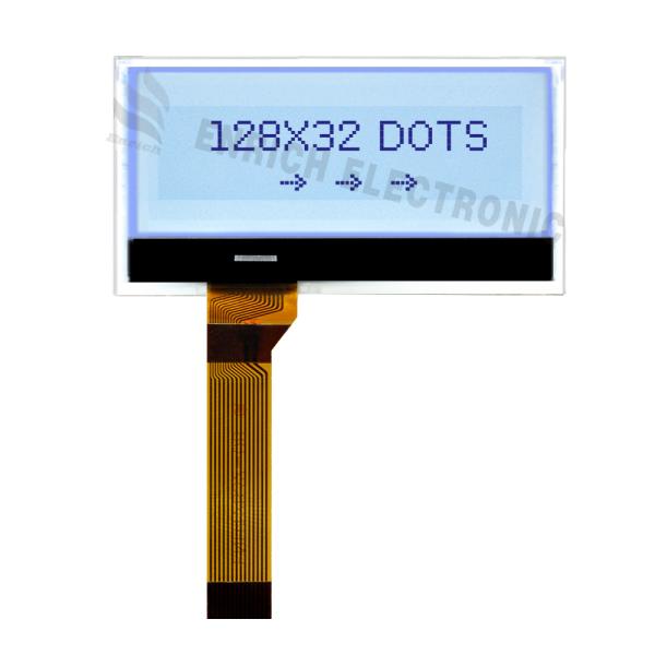 2.3 Inch Graphic LCD Module 128x32 Dot Martix Custom LCD Display