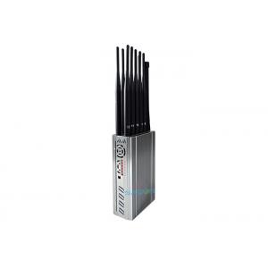 China 12 Channels Portable Mobile Phone Signal Jammer Block 2G 3G 4G GPS L1 L2 L5 8.4W supplier