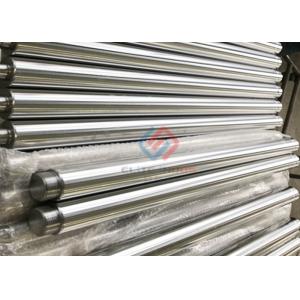 Continuously Threaded Ra0.4 Chrome Plated Guide Rod Roller For Hydraulic Press