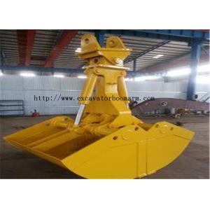 China Rotating Clamshell Grab Bucket For Volvo 360 Excavator 1.8 Ton Grab Weight supplier
