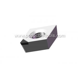 China Indexable PCD Inserts Pcd Tipped Blade For Machining Ferrous Metal supplier