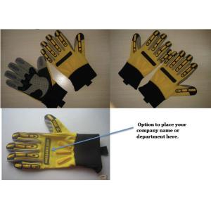 China S M L XL Driller Gloves With Finger Protection Heavy Duty supplier