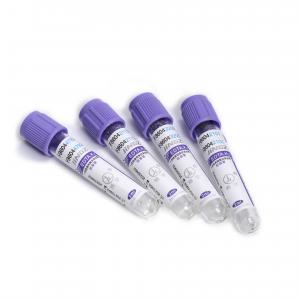 CE Mark Lavender Top EDTA Tube 8ml-10ml Edta K3 Blood Collection Tubes