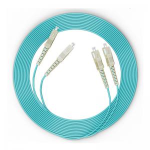 China 0.9mm LSZH Multimode OM3 Fiber Optic Patch Cord supplier