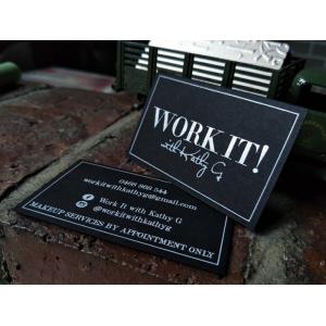China Personalised Design Recycled Business Cards , Black Spot Uv Business Cards supplier