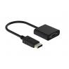 China DVD HDMI Adapters , Gold Plated Displayport To Vga Adapter wholesale